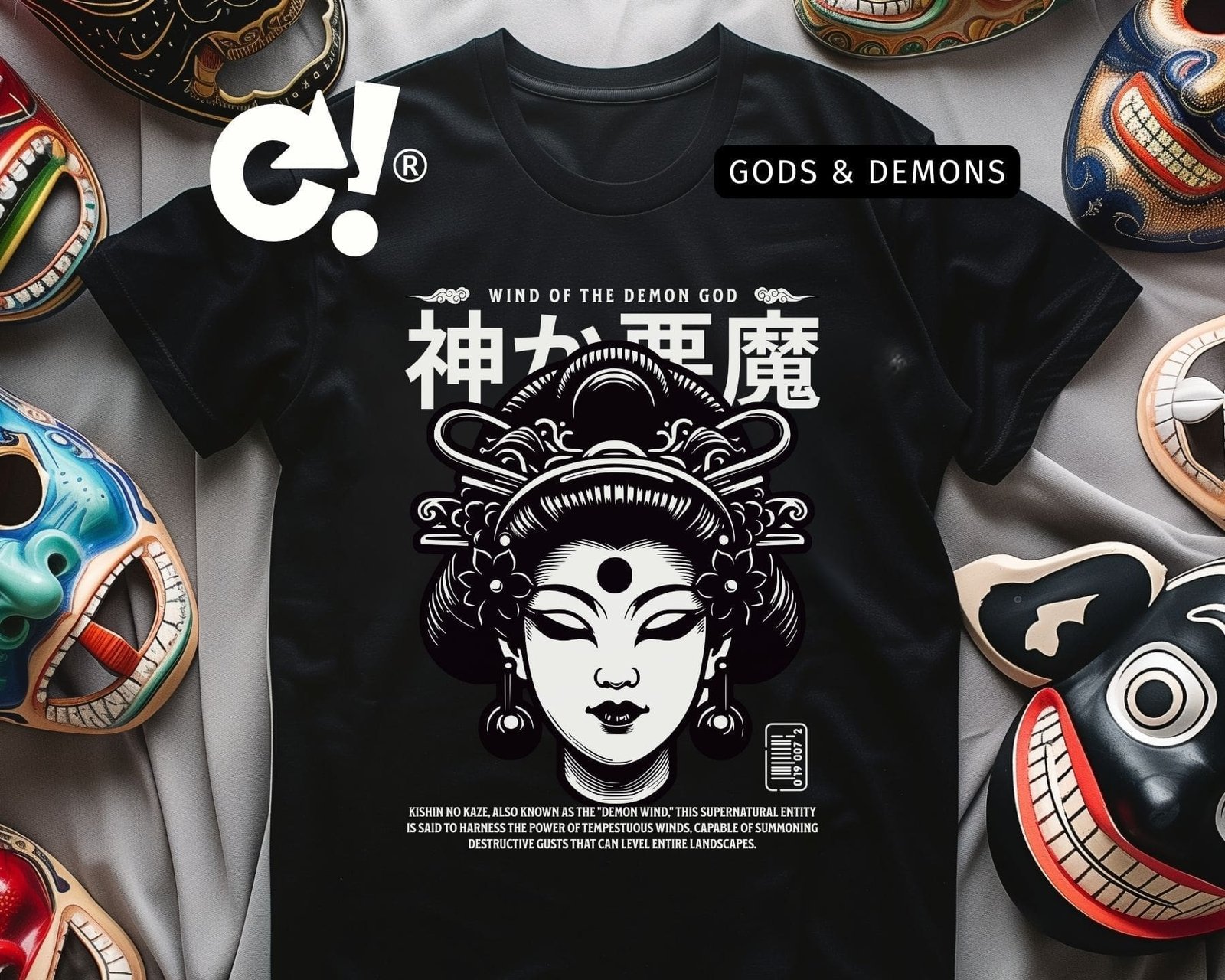 Gueixa Unisex t-shirt