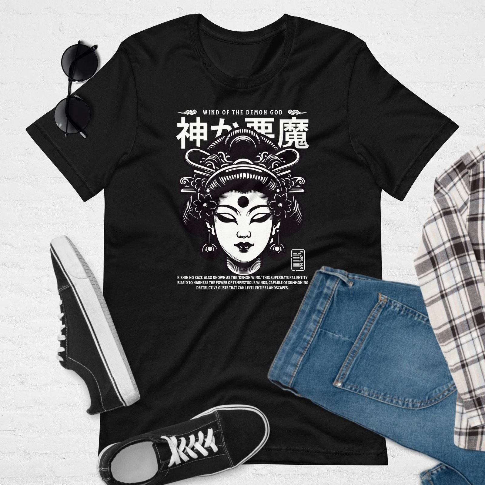 unisex-staple-t-shirt-black-front-65da257acfee7.jpg Gueixa Unisex t-shirt