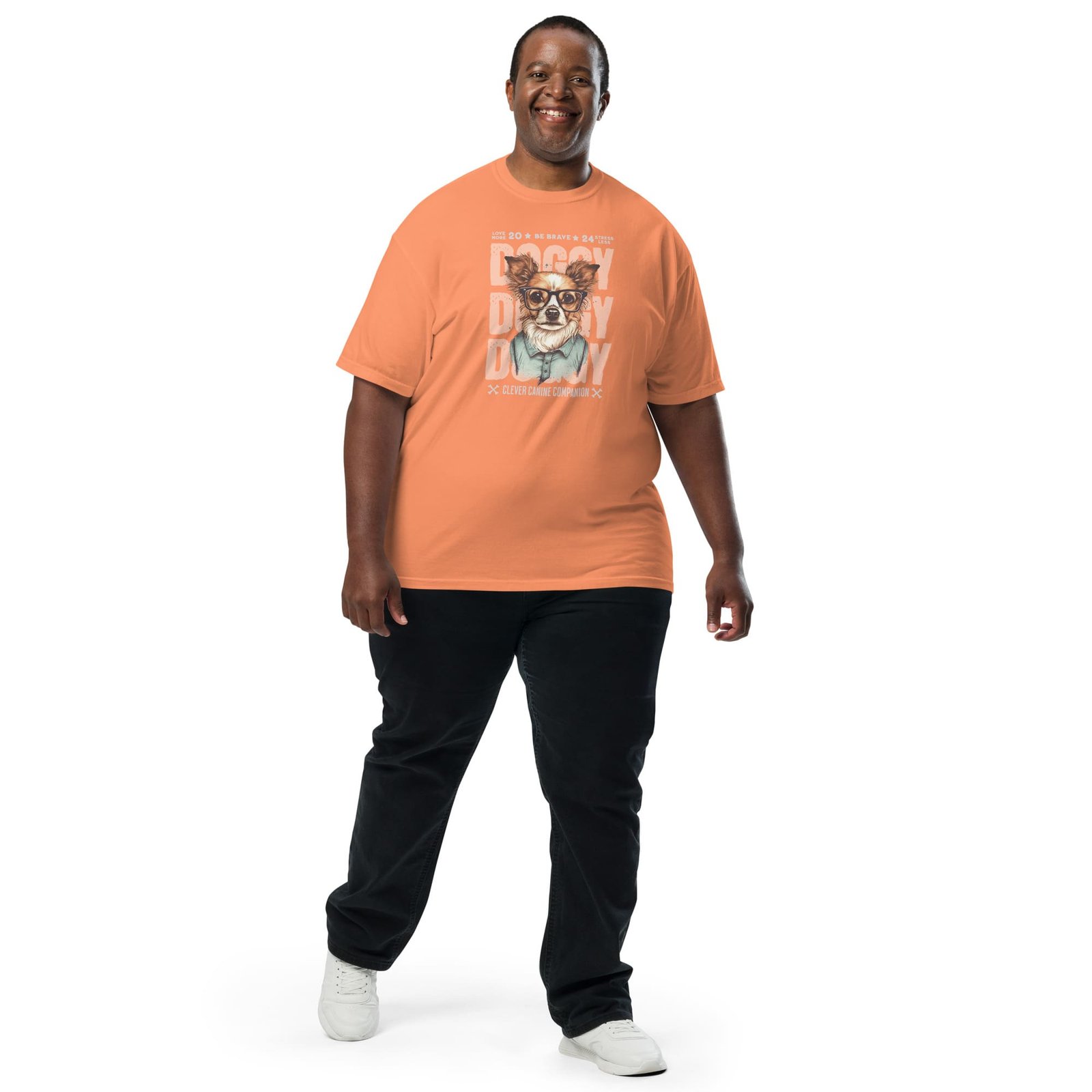 Clever Canine Mini Unisex garment-dyed heavyweight t-shirt