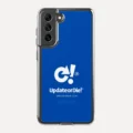Phone Case Update or Die! Blue